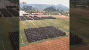 Китайская армия исполняет