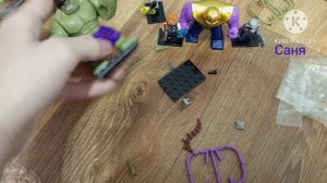 лего марвел распаковка.(Саня ) .