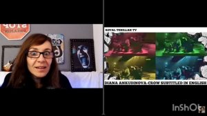 Diana Ankudinova "Crow" (ворона) reaction