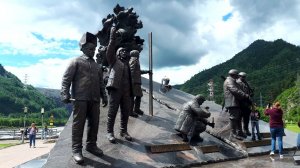 Сая́но-Шу́шенская ГЭС июль 2021г.