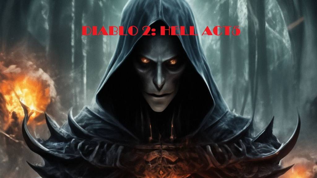 Diablo II Resurrected. Некромант. Ад. Акт5