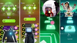 Camera Man 🆚 Tv Man 🆚 Photo Man 🆚 Toilet Wubbox 🎶 Who is Best?