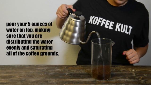 How To Brew Coffee With A French Press смотреть онлайн