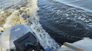 Первая обкатка Ямахи 30 на казанке