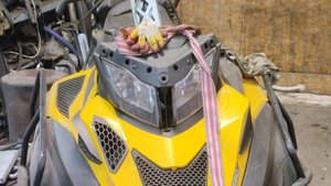свап Снегохода BRP 550 XY на моторе 3а90