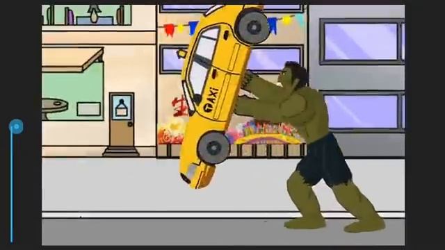 Hulk vs King Kong - drawing cartoons 2