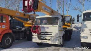 Автокран Галичанин КС-55713-1, на шасси КамАЗ 6511