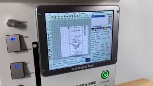 How to use the TBK 958A laser machine to marking vector file picture logo drawing.