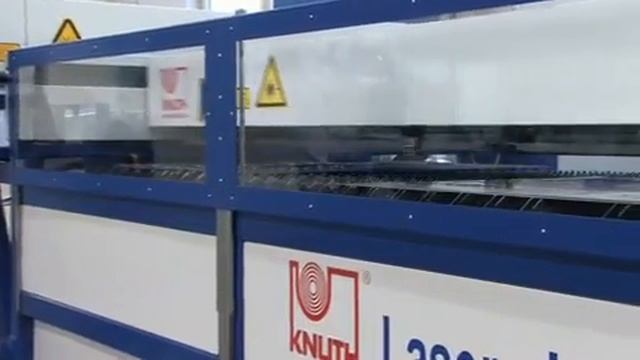 KNUTH Laserschneidanlage LASER-JET.mp4 смотреть онлайн