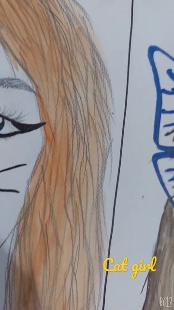 مكياج القطة حلو ولطيف #artists #fyp #foryou #makeup #ايلاينر