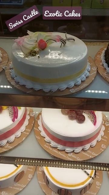 Swiss Castle Cakes | Exotic Cakes @ Swiss Castle | Which Cake Do You Like ? | #shorts #trending #yu