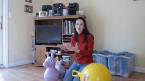 Gymnic Hop! 45 and Rody Inflatable Horse - A Parent's Product Review