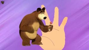 Koca Ayı Arı Maya Pepee ve Dinazor Treni ekibi Parmak Ailesi Şarkısı - Çocuk Şarkıları