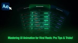 Создание эффектной анимации интерфейса в After Effects