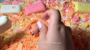 Cutting dry and crunchy cubes, curls ASMR \ Режу сухие и хрустящие кубики АСМР \ Dry Soap carving P