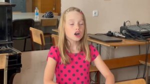 Визитка.Червова Катя, 8 лет.