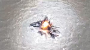 На кусочки: кадры тотального уничтожения набитого взрывчаткой катера ВСУ