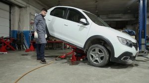 Мобильный ножничный пневмоподъемник miniLIFT CLASSIC AE100.1