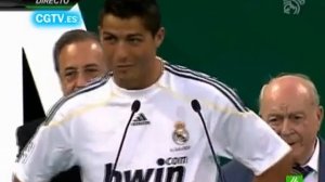 Moment perkenalan Cristiano Ronaldo di Real Madrid Stadion Santiago Bernabeu