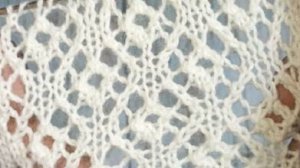 Ажурные кольца спицами.