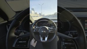 Kia Optima IV (рест). ASCC в действии на МКАД