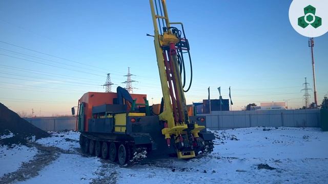 Работа ПБУ-2 на гусеничном шасси! 🔥❄ смотреть онлайн