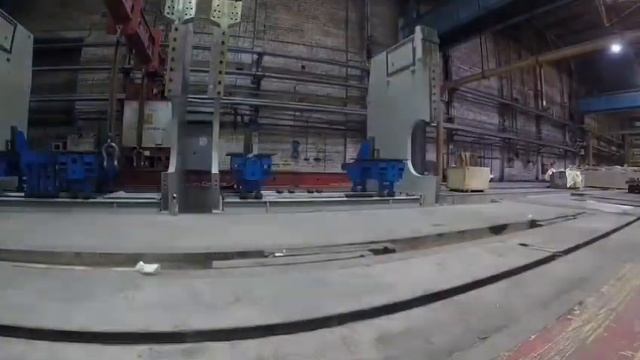 Крупноузловая сборка листогибочного пресса c ЧПУ 270 ТОНН