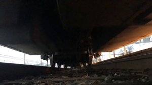 SEPTA Train Runs Over Camera at the Willow Grove station
