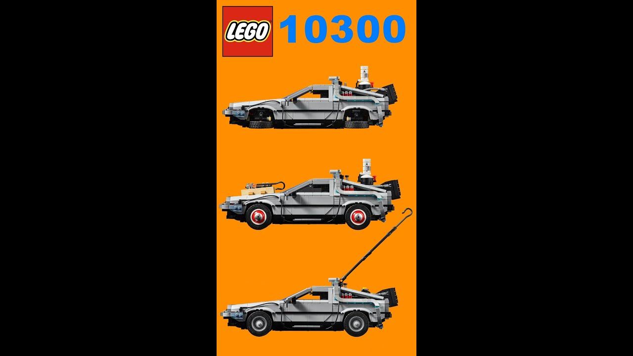 NEW!!! 10300 LEGO Back to the Future Time Machine смотреть онлайн