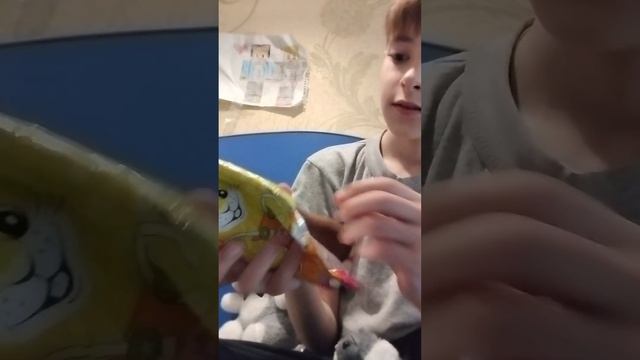 пробуем пасхальный шоколад в виде зайца
