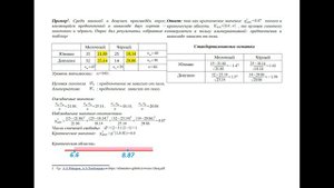Распределение хи-квадрат. Пример 1: таблицы сопряжённости.