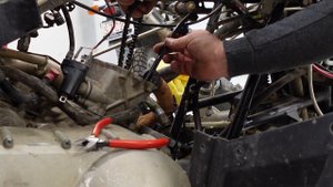 Arctic Cat 700 engine exploded . top end rebuild.