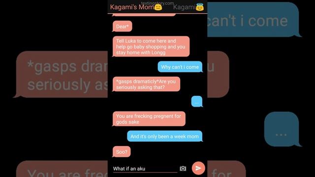 Mlb texting story Kagami is pregnent! смотреть онлайн