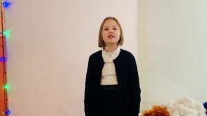 Анна Белобородова  ( 8 лет) -  “ Да апошняй бярозкі...”  Яніна Жабко