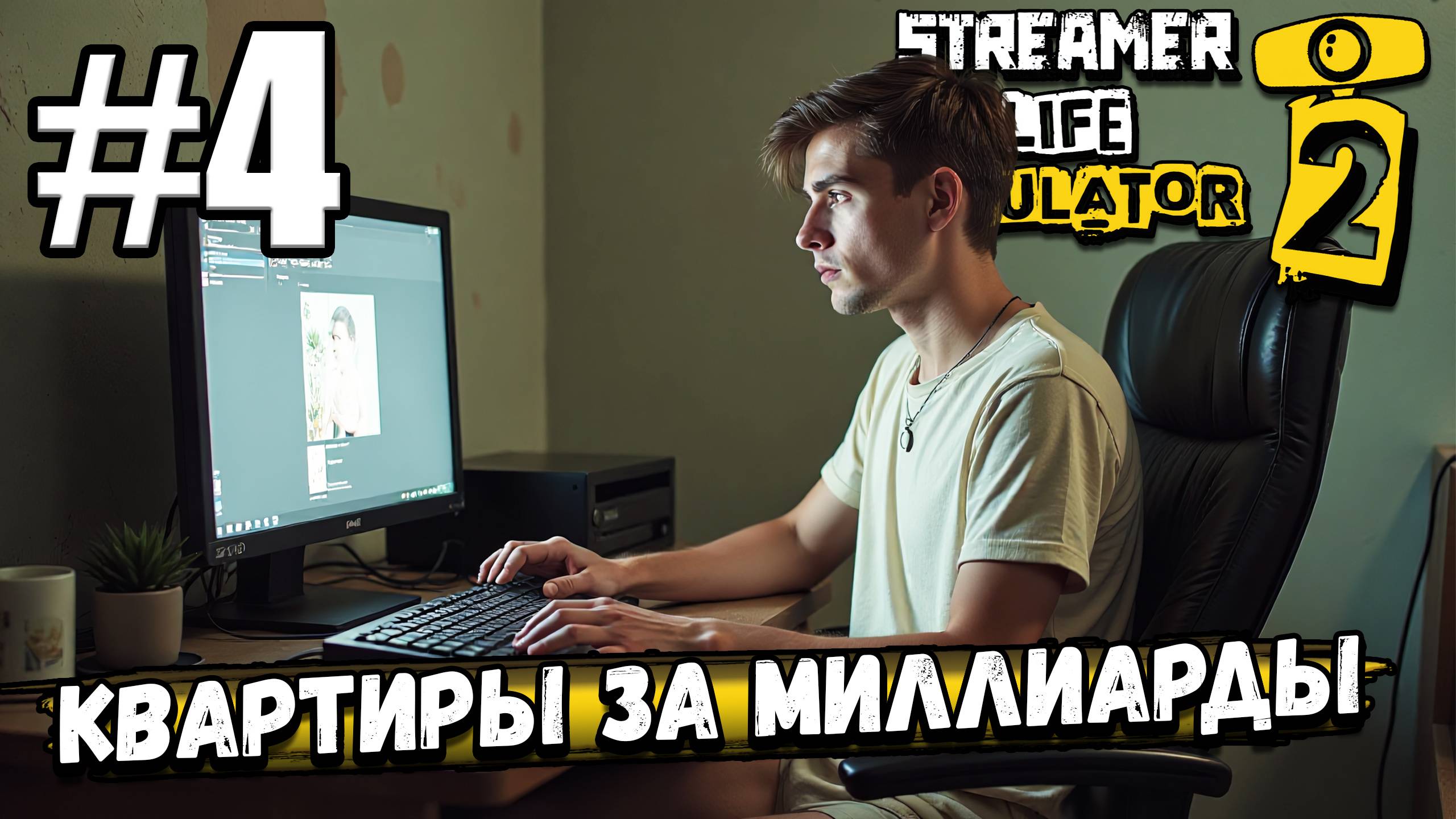 НЕСКОЛЬКО ДНЕЙ НЕ ВЫХОЖУ ИЗ ДОМА, ТОЛЬКО СПЛЮ, ЕМ И СТРИМЛЮ В ► Streamer Life Simulator 2 #4