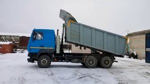 МАЗ Самосвал 2016 г.в. Видео 1