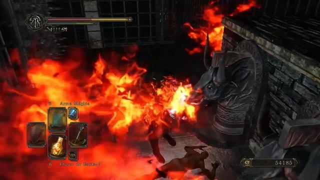 Dark Souls 2 2024 Part 12  Boss O Antigo Rei de ferro, Masmorra de ferro.
