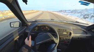 DimaViper едет на четырке и поëт песенку