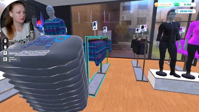 НАНЯЛА РАБОТНИКА ЗАЛА. ОБНОВЛЕНИЕ ► Clothing Store Simulator #6