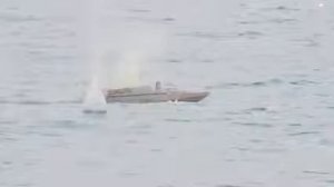 Отражение атаки на корабль Черноморского флота СВО