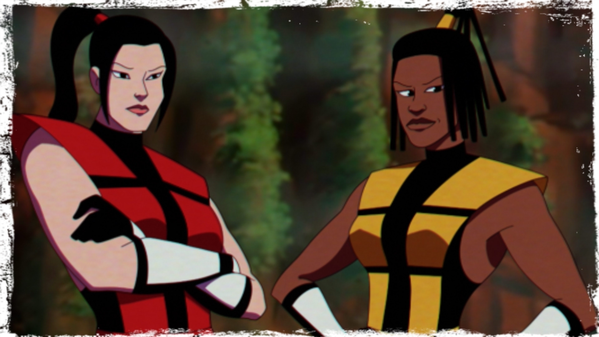 Сектор и Сайракс (женская версия) / Sektor and Cyrax (female version) MK: Defenders of the Realm