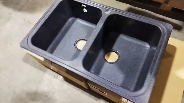 Обзор. Мойка OTGON S-14, черный, матовый смотреть онлайн