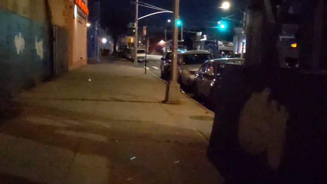 Ночной Нью Йорк опасный район 2