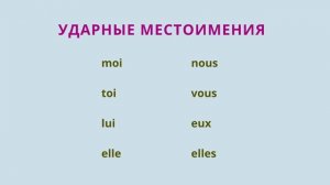 Местоимения во французском языке: какие есть и какая роль у каждого