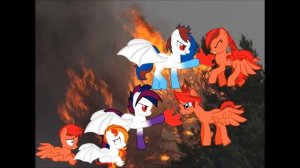 Пони клип Снегири и дракон