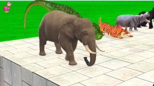 Prehistoric Mammals vs Modern Animals Giant Elephant vs Woolly Mammoth Mastodon Animal Epic Battle