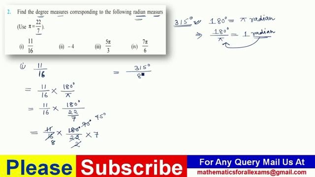 CH-3 : Trigonometry | Exercise 3.1: Q.1 & Q.2 | Class 11 Mathematics