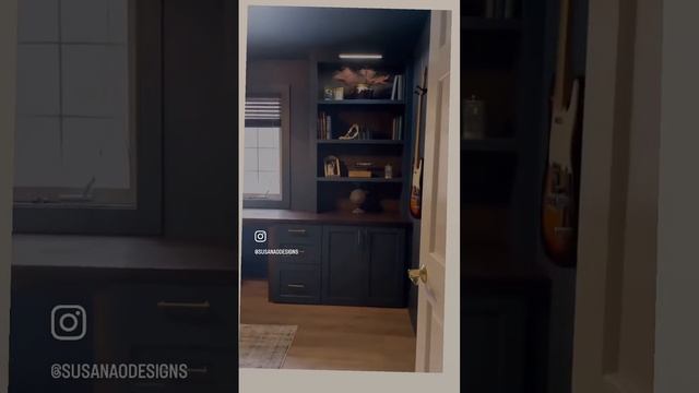 Moody office for hubby, on a budget. смотреть онлайн