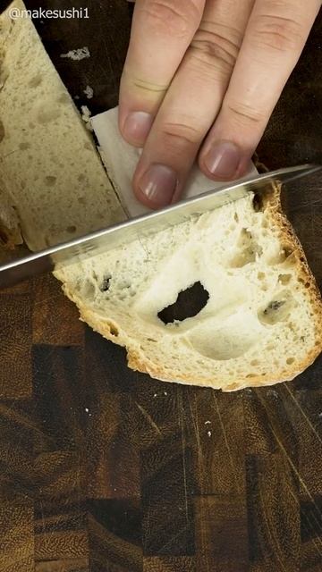 Tuna Belly Miso Toast #SHORTS смотреть онлайн