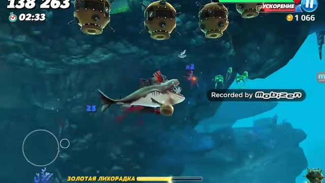 Летсплей на Hungry Shark world акула вбивця смотреть онлайн